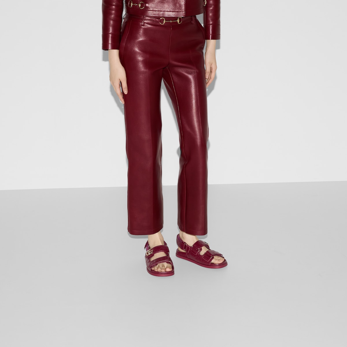 Gucci Women’s sandal with Double G - Image 4